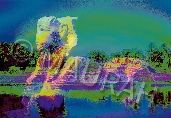 Postkarte CA5 : Sphinx