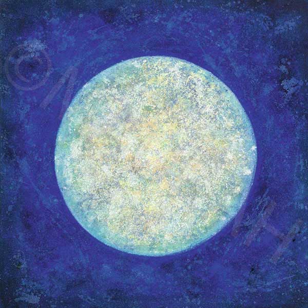 Postkarte 324 : La pleine Lune