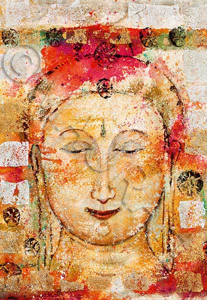 Postkarte 36 : Bouddha chinois