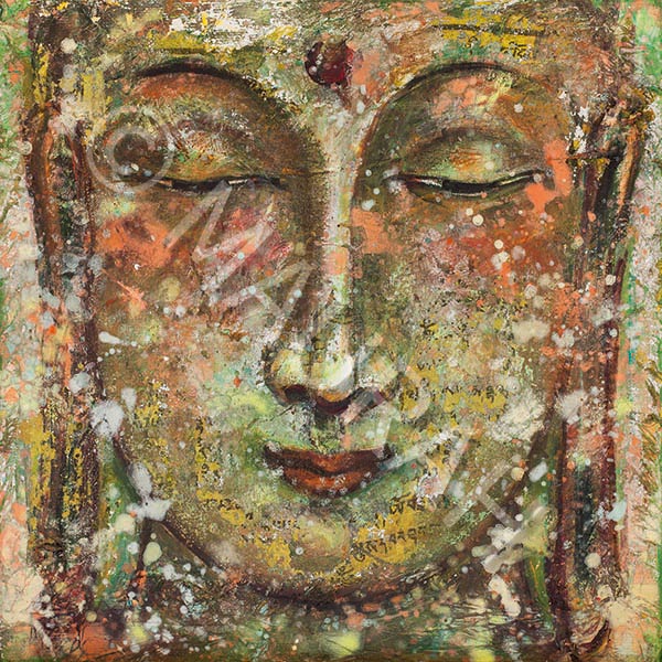 Postkarte A27 : Bouddha