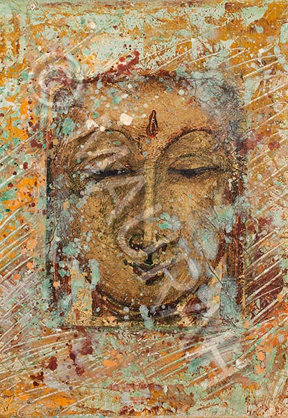 Postkarte P16 : Bouddha
